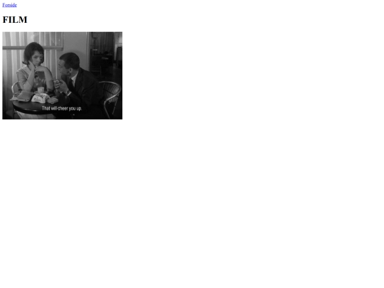 film_frontpage screenshot