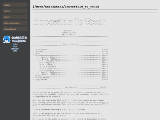 impossible_to_touch screenshot