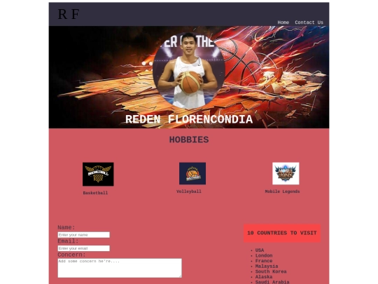 contact screenshot