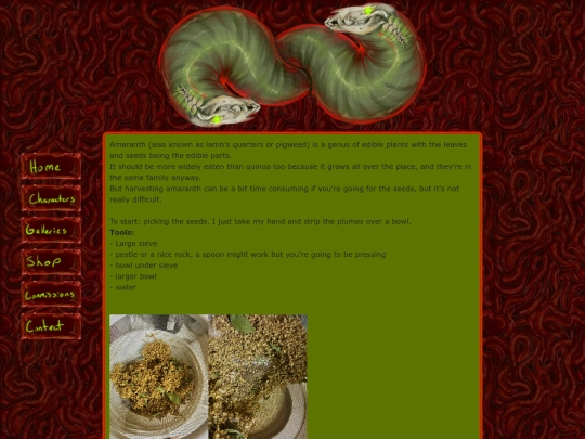 pages/amaranth screenshot