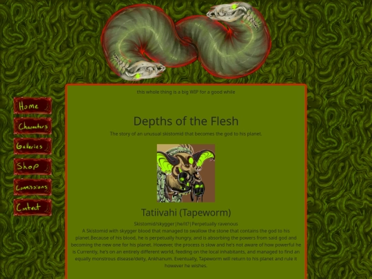pages/charactermain screenshot