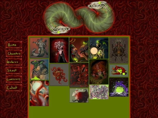 pages/galleries/monsterart screenshot