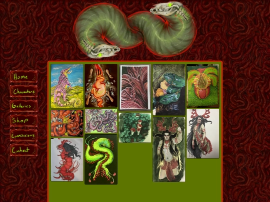 pages/galleries/traditional screenshot