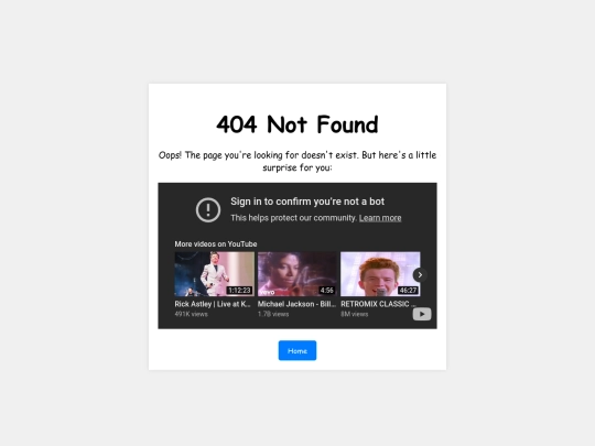 not_found screenshot