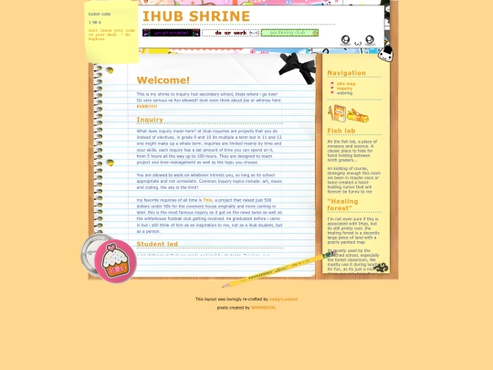 schoolshrine screenshot