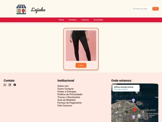 Camisas screenshot