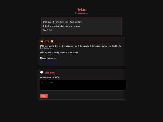 dlogs/dylan-dlog screenshot