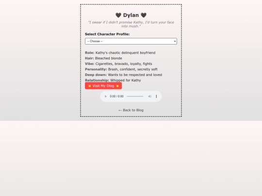 profiles/dylan screenshot