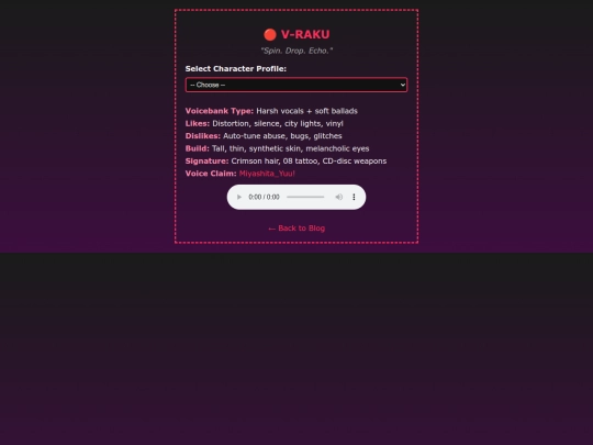 profiles/v-raku screenshot