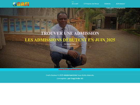 admission_fr screenshot