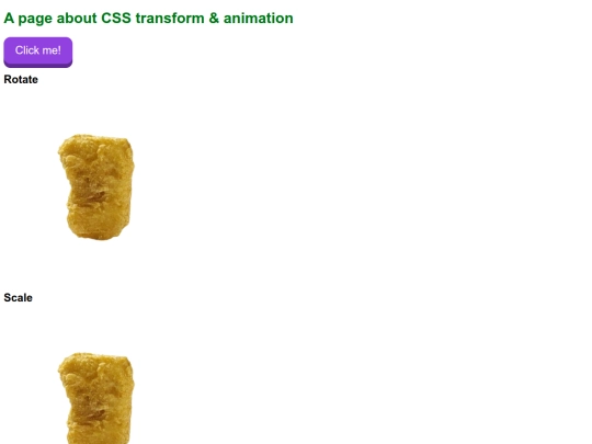 transform screenshot