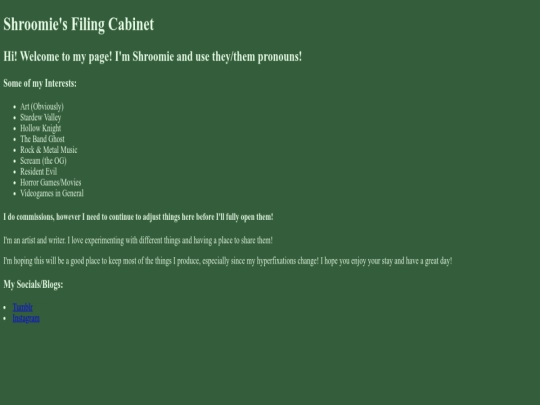 index screenshot