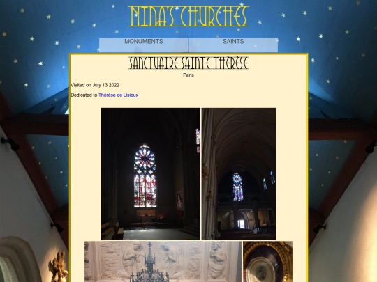 monuments/sanctuairetherese screenshot