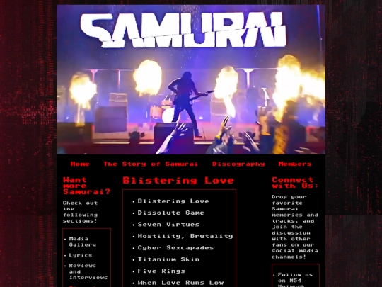 Samurai/Blistering-Love screenshot