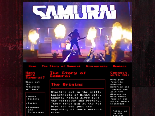 Samurai/Story screenshot