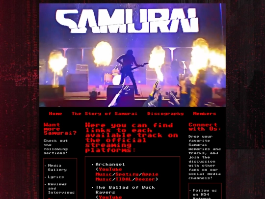 Samurai/Streaming screenshot