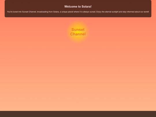 Sunset-Channel screenshot