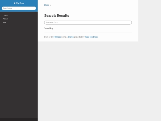 search screenshot