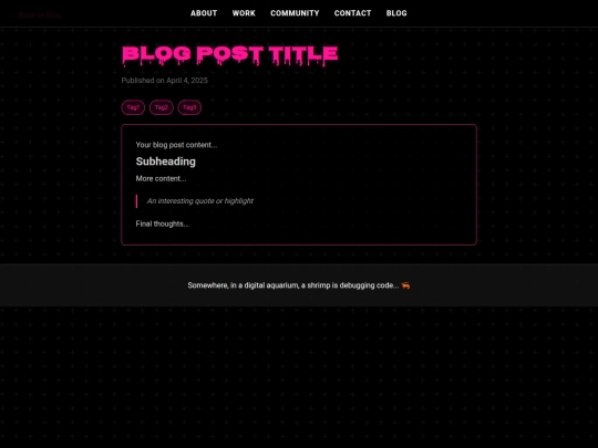 blog/posts/template screenshot