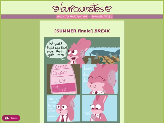 burrowmates/SUMMER/09 screenshot
