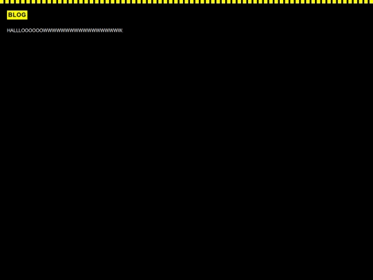 blog screenshot