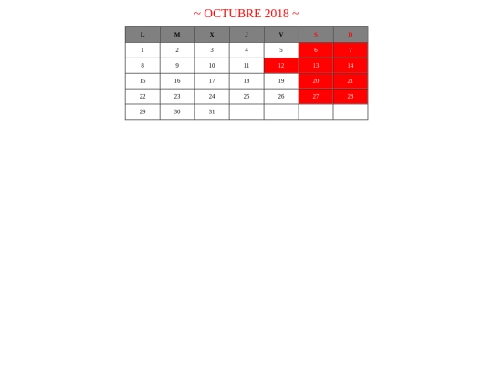 calendario screenshot