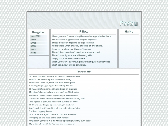 poetry screenshot