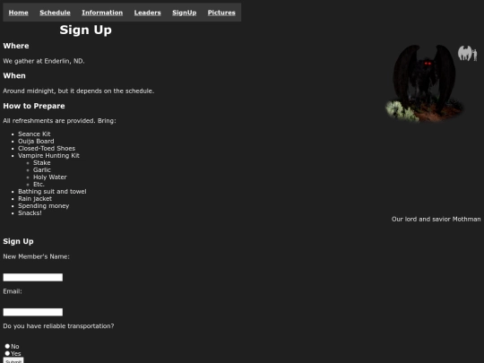 assignments/finalproject/groupsignup screenshot