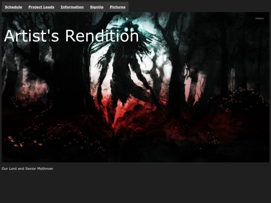 assignments/finalproject/homepage screenshot