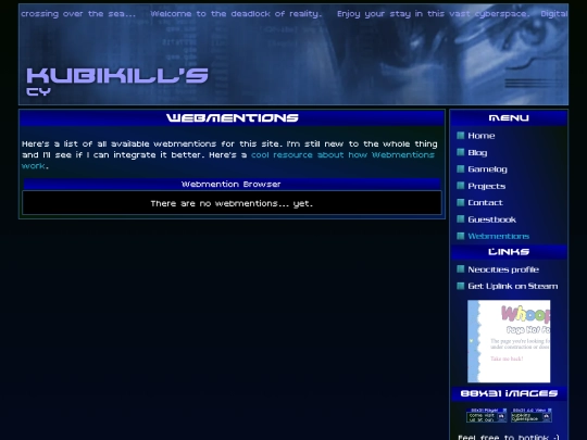 webmentions screenshot