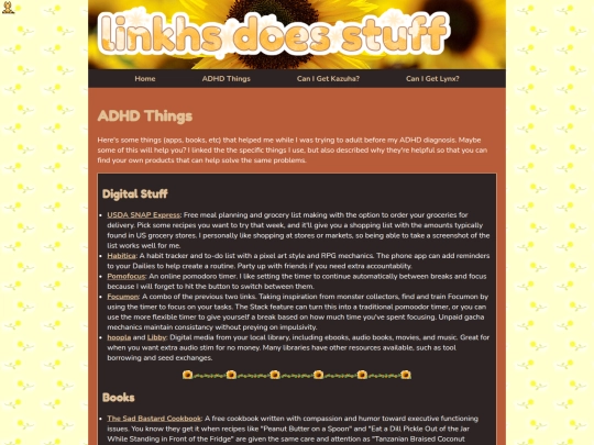 adhd screenshot