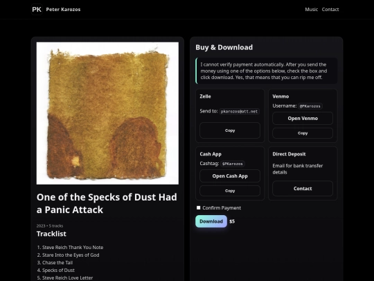 album screenshot