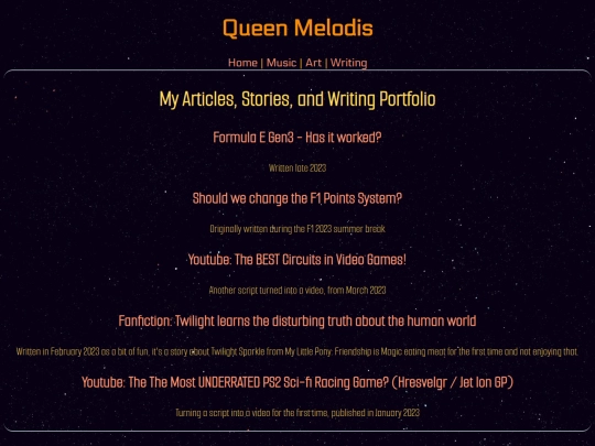 writing screenshot