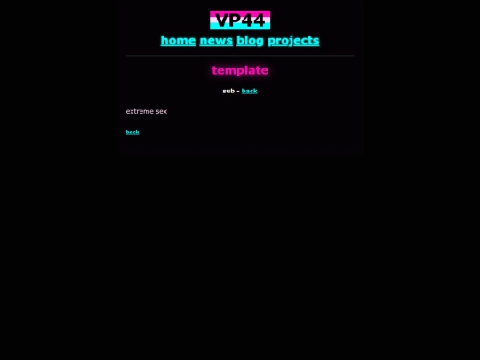 blog/template screenshot