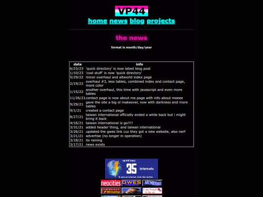 news screenshot