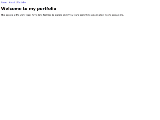 portfolio screenshot