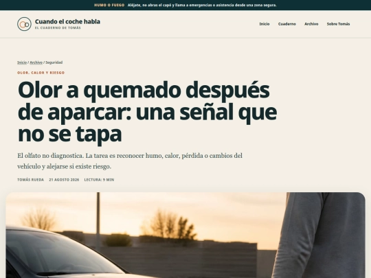 posts/olor-a-quemado-despues-de-aparcar-una-senal-que-no-se-tapa screenshot