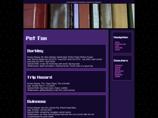 pet tax screenshot