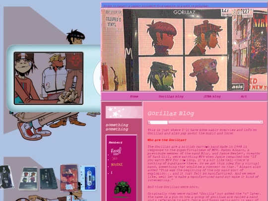 gorillazblog screenshot