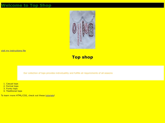 index screenshot