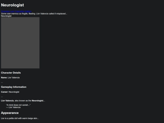 index screenshot