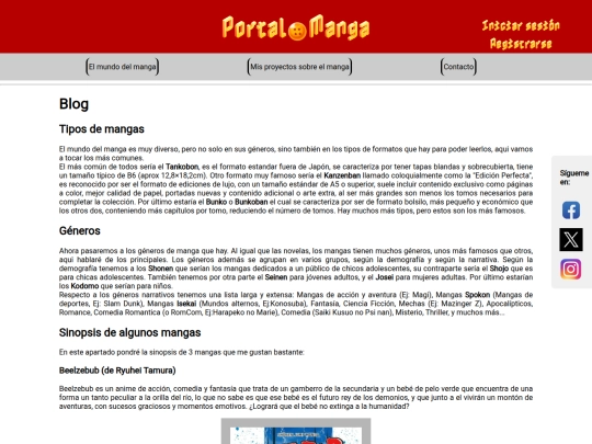 blog screenshot