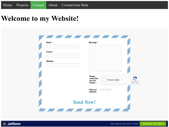 contact screenshot
