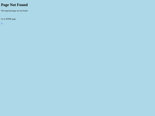 not_found screenshot