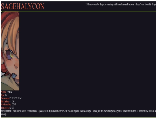 index screenshot