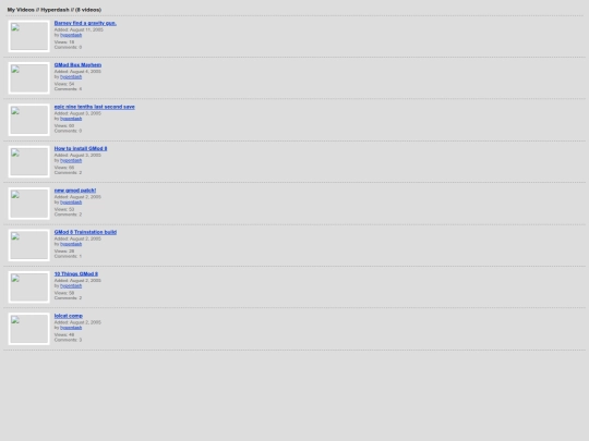 videos_list_sample screenshot