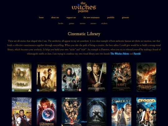 aboutme/movies screenshot