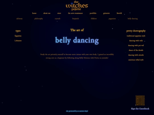 grimoire/bellydancing screenshot