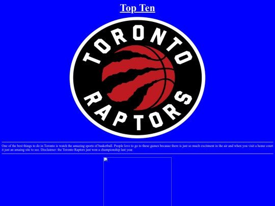Topten screenshot