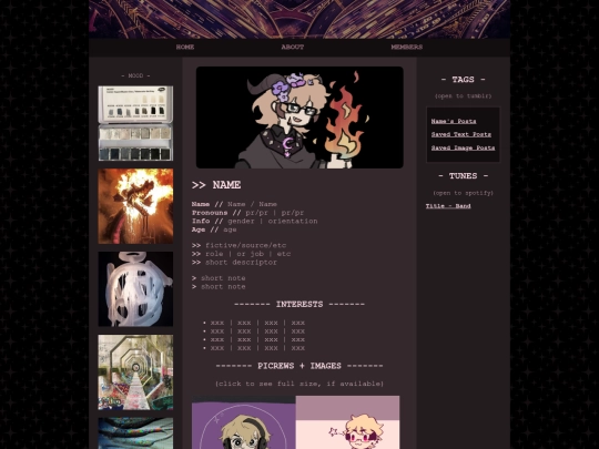 00profiletemplate screenshot